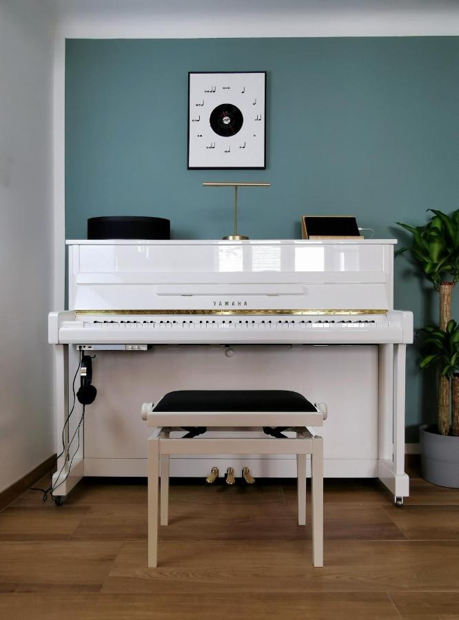 Neues City Center Piano Appartement Mit Netflix 克拉根福 外观 照片