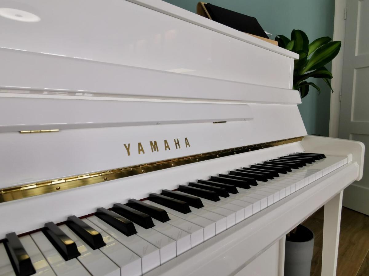 Neues City Center Piano Appartement Mit Netflix 克拉根福 外观 照片